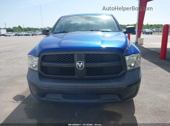 1C6RR6FGXJS290670 2018 RAM 1500 Синий Вид щитка приборов