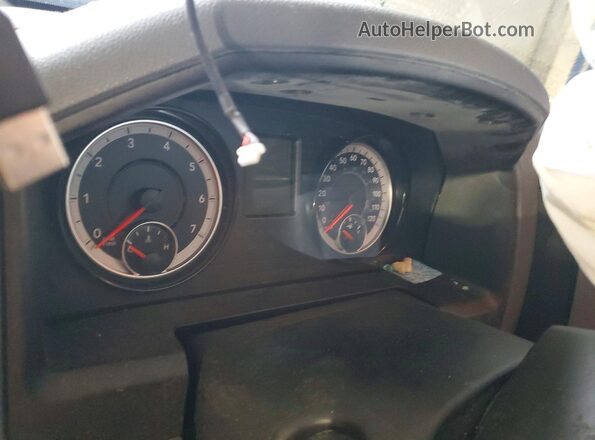 1C6RR6FGXLS138245 2020 RAM 1500 White Instrument cluster view