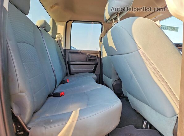 1C6RR6FT0GS119271 2016 RAM 1500 Black Rear seats view
