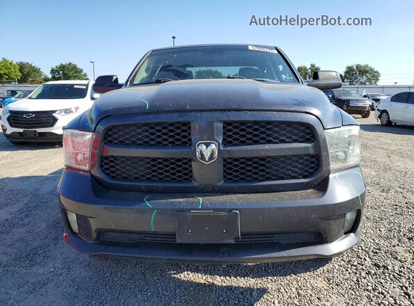 1C6RR6FT0GS142212 2016 RAM 1500 Gray წინა ხედი