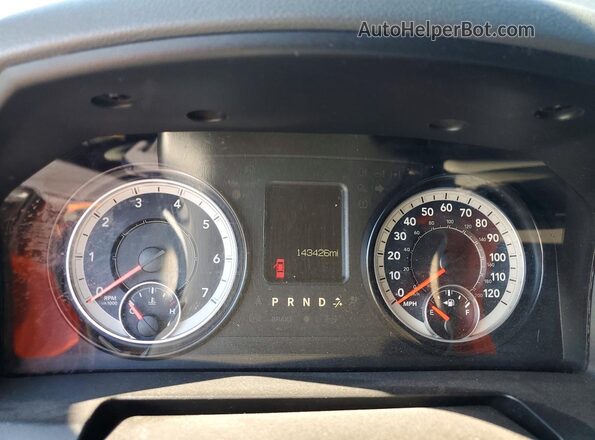 1C6RR6FT0GS142212 2016 RAM 1500 Gray ხელსაწყოთა პანელის ხედი