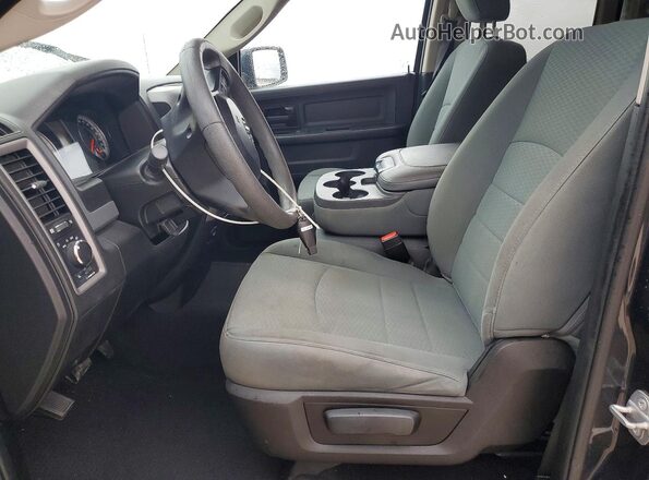 1C6RR6FT0KS723752 2019 RAM 1500 Черный Вид салона спереди