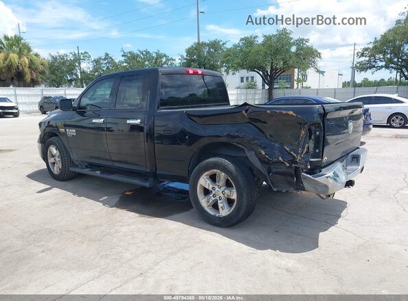 1C6RR6FT1KS745386 2019 RAM 1500 CLASSIC Black Tył lewy