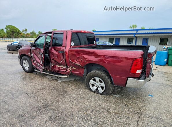 1C6RR6FT4GS332756 2016 RAM 1500 Красный Задняя левая четверть