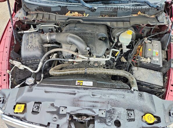 1C6RR6FT4GS332756 2016 RAM 1500 Красный Вид задней части салона