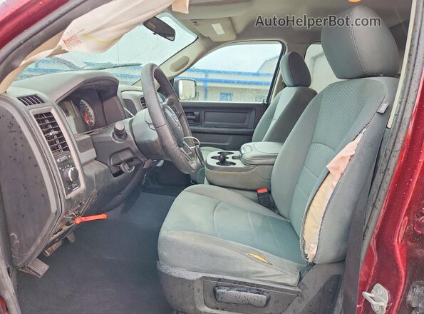 1C6RR6FT4GS332756 2016 RAM 1500 Красный Вид салона спереди