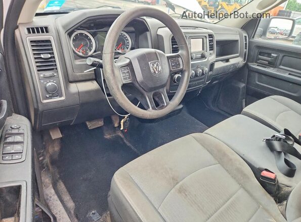1C6RR6FT4MS572305 2021 RAM 1500 White Առջևի վահանակի տեսք