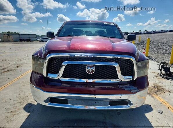 1C6RR6FT5JS292551 2018 RAM 1500 Burgundy Vista frontal