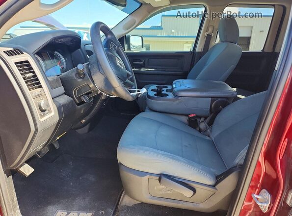 1C6RR6FT5JS292551 2018 RAM 1500 Burgundy Vista interior delantera