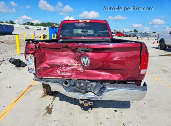1C6RR6FT5JS292551 2018 RAM 1500 Burgundy Vista trasera