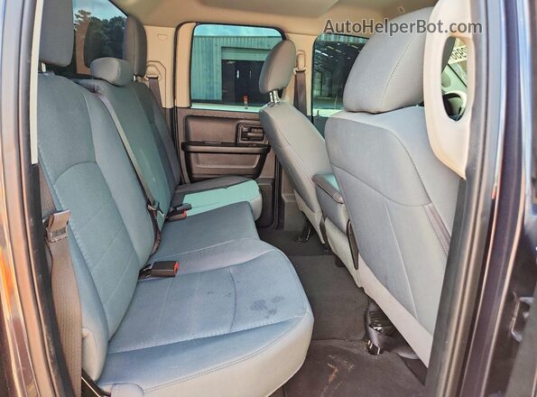 1C6RR6FT8JS132017 2018 RAM 1500 Charcoal Vista de los asientos traseros
