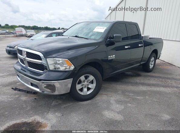 1C6RR6GG3GS227045 2016 RAM 1500 Black წინა მარცხენა ხედი სამი მეოთხედიდან