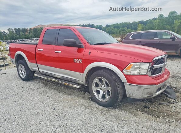 1C6RR6GG3HS676131 2017 RAM 1500 Красный Передняя правая четверть