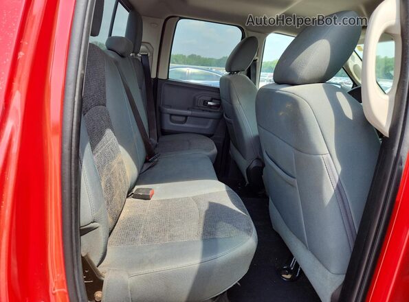 1C6RR6GT2GS274211 2016 RAM 1500 Red Вид задніх сидінь