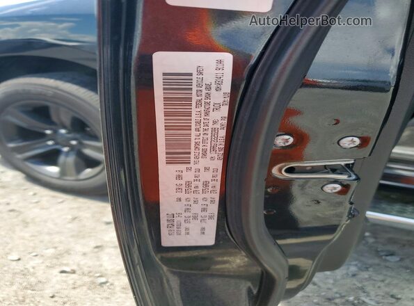 1C6RR6GT2GS293289 2016 RAM 1500 Black Շարժիչի բաժամունքի տեսք