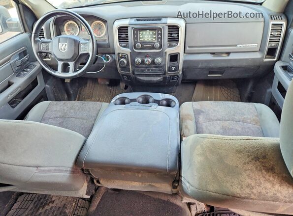 1C6RR6GT6GS277502 2016 RAM 1500 White Dashboard view