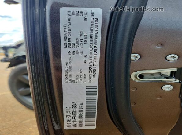 1C6RR6GT7LS154642 2020 RAM 1500 Серый Вид подкапотного пространства