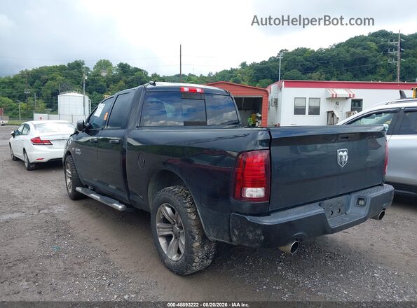 1C6RR6HT1GS381149 2016 RAM 1500 Black Tył lewy