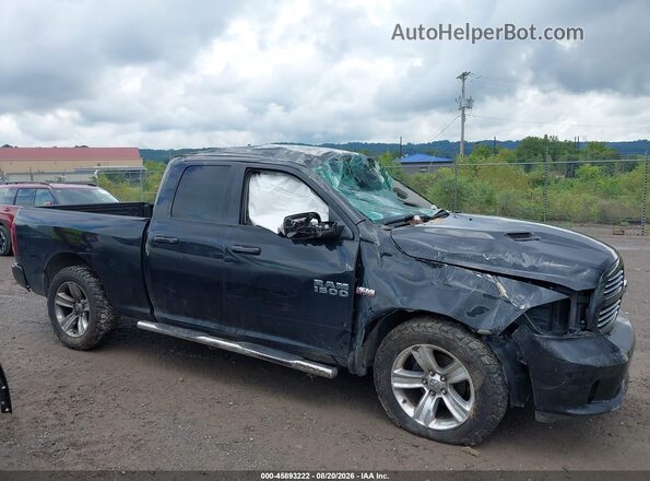 1C6RR6HT1GS381149 2016 RAM 1500 Black Widok zestawu wskaźników