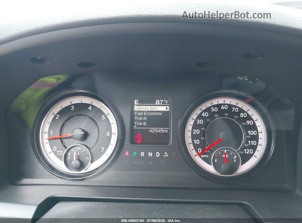 1C6RR6KG2HS824809 2017 RAM 1500 Gray უკანა სავარძლების ხედი