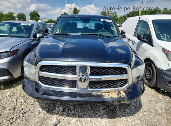 1C6RR6KG2MS549338 2021 RAM 1500 Black წინა ხედი