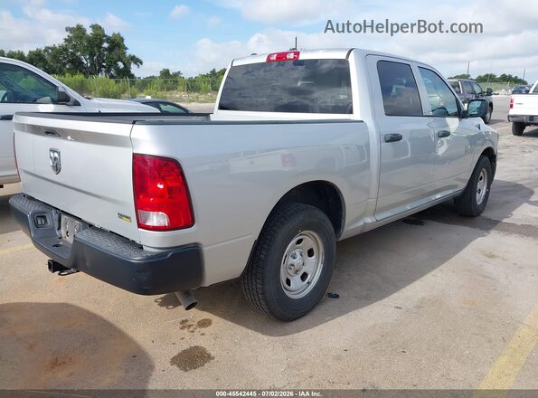 1C6RR6KG3JS317181 2018 RAM 1500 Серебряный Задняя правая четверть
