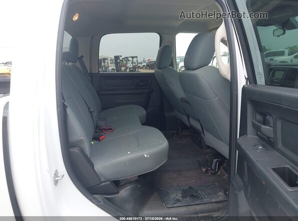 1C6RR6KG4JS296549 2018 RAM 1500 White Vista de la etiqueta del VIN