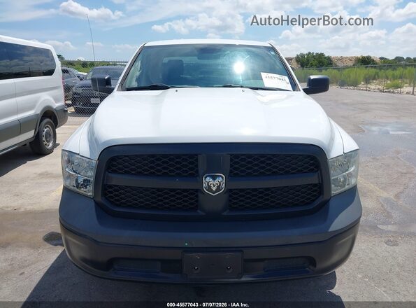 1C6RR6KG4JS303614 2018 RAM 1500 White ხელსაწყოთა პანელის ხედი