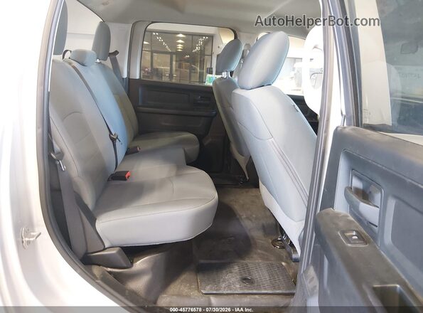 1C6RR6KG6JS296522 2018 RAM 1500 Silver VIN კოდის სტიკერის ხედი
