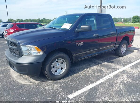 1C6RR6KG6JS298609 2018 RAM 1500 Blue Передня ліва чверть