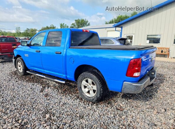 1C6RR6KG7GS283755 2016 RAM 1500 Blue Rear left
