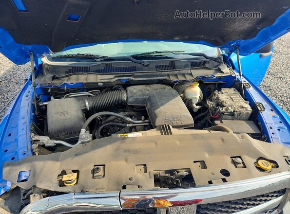 1C6RR6KG7GS283755 2016 RAM 1500 Blue Rear interior view