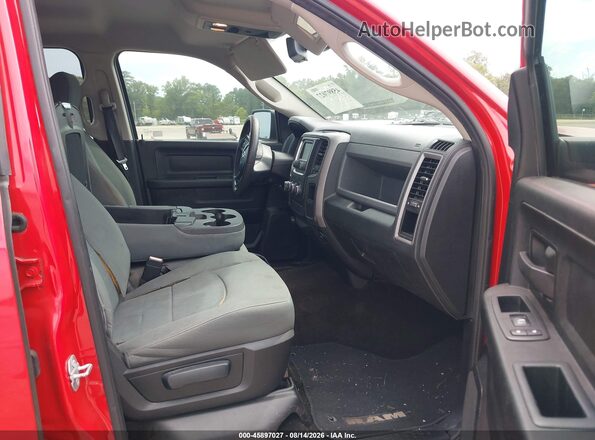 1C6RR6KG8GS155086 2016 RAM 1500 Red წინა სალონის ხედი