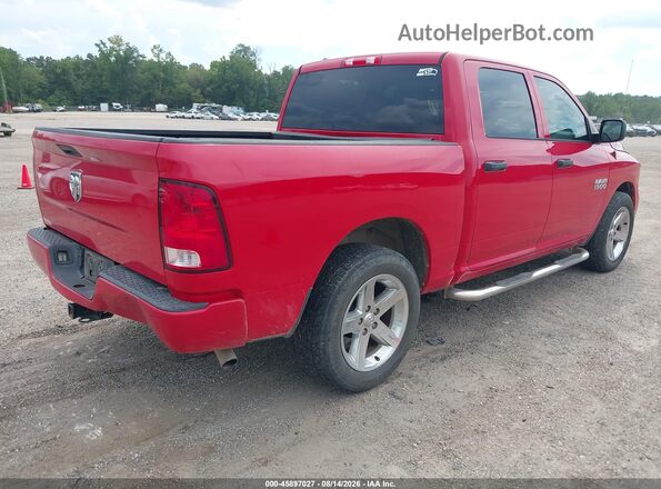 1C6RR6KG8GS155086 2016 RAM 1500 Red უკანა მარჯვენა