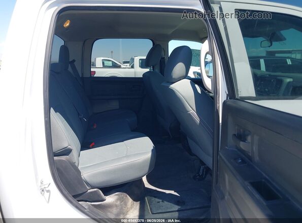 1C6RR6KG8JS292522 2018 RAM 1500 White VIN կոդի պիտակի տեսք