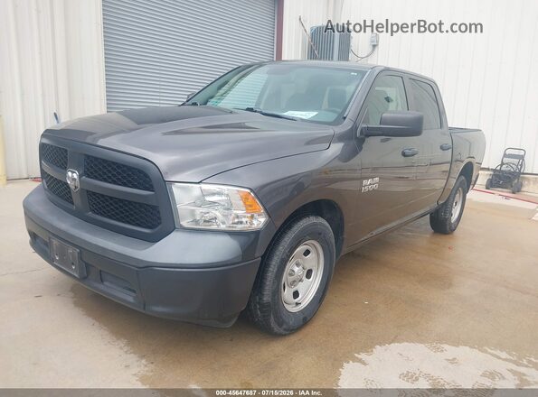 1C6RR6KGXGS360991 2016 RAM 1500 Gray Առջևի ձախ երեք քառորդ տեսարան
