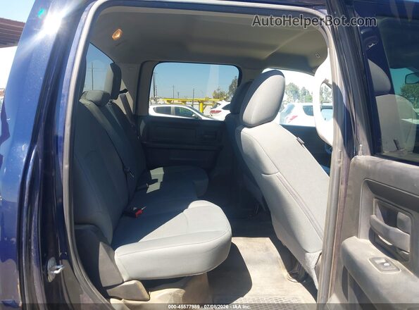 1C6RR6KGXJS296524 2018 RAM 1500 Navy Vista de la etiqueta del VIN