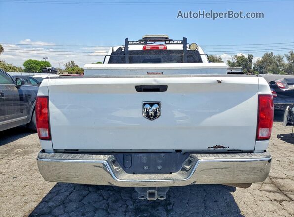 1C6RR6KT4KS594565 2019 RAM 1500 White Вид ззаду