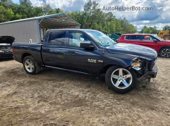 1C6RR6KT9HS867413 2017 RAM 1500 Black Передня права чверть