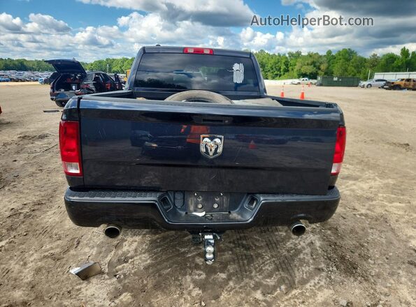 1C6RR6KT9HS867413 2017 RAM 1500 Black Вид ззаду