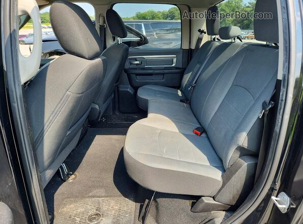 1C6RR6LG3MS531512 2021 RAM 1500 Black Вид задніх сидінь