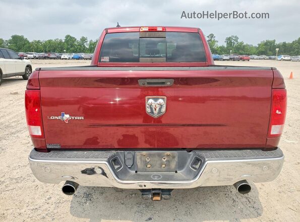 1C6RR6LM0GS263545 2016 RAM 1500 Maroon Вид ззаду