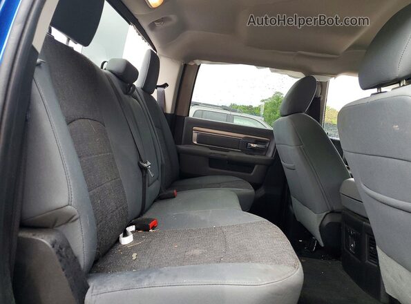 1C6RR6LM4GS233321 2016 RAM 1500 Blue Вид задніх сидінь