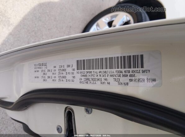 1C6RR6LT0GS210416 2016 RAM 1500 Белый Вид подкапотного пространства