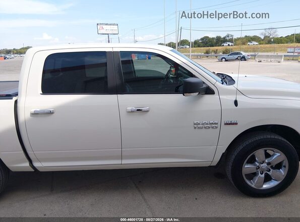 1C6RR6LT0GS210416 2016 RAM 1500 Белый Вид задней части салона