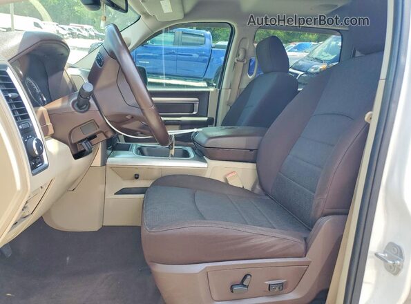 1C6RR6LT1GS128307 2016 RAM 1500 Белый Вид салона спереди