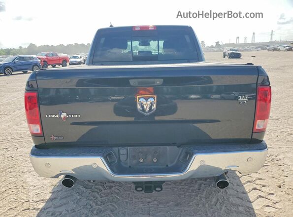 1C6RR6LT1JS210674 2018 RAM 1500 Gray Rear view
