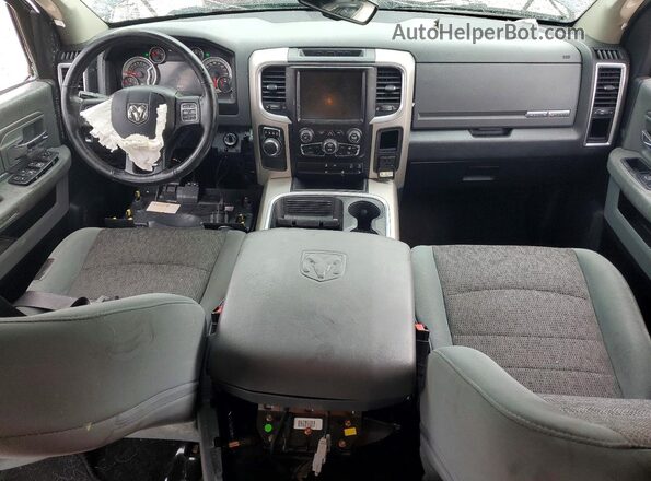 1C6RR6LT4GS155615 2016 RAM 1500 Gray Vista del salpicadero