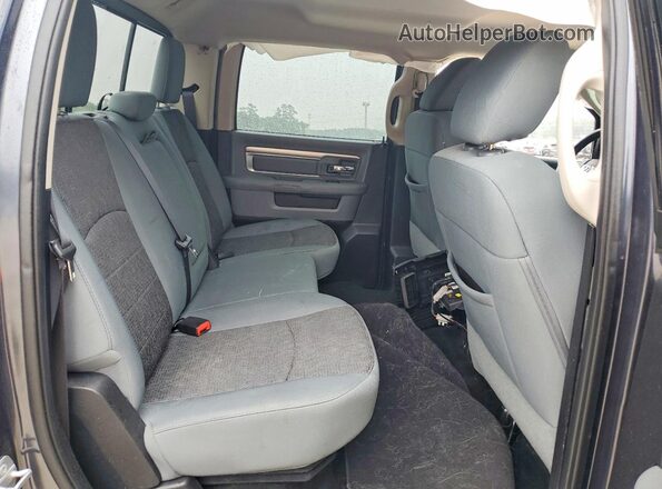 1C6RR6LT4GS155615 2016 RAM 1500 Gray Vista de los asientos traseros
