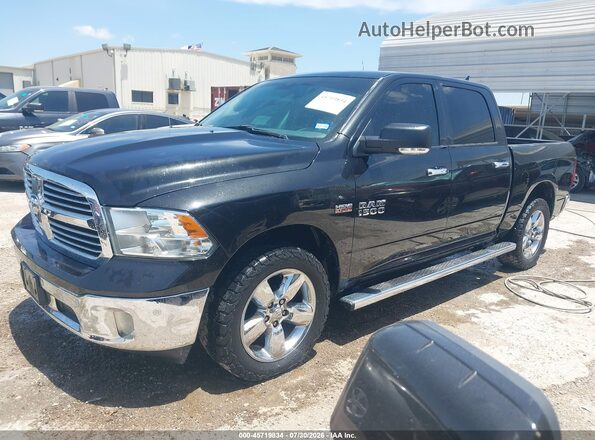 1C6RR6LT4GS394503 2016 RAM 1500 Black Front left